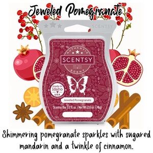 Jeweled Pomegranate - Scentsy Wax Bar